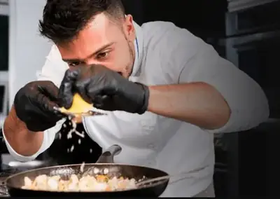 Chef cooking